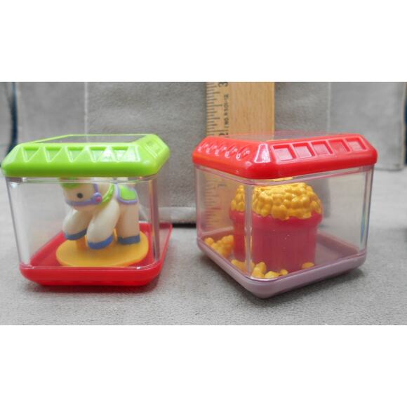 Fisher Price Peek A Block 2004 Big Top Blocks C0243 Lot of 6 Circus Themed - Picture 4 of 10